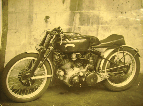 The Gunga Din Vincent as photographed in 1950