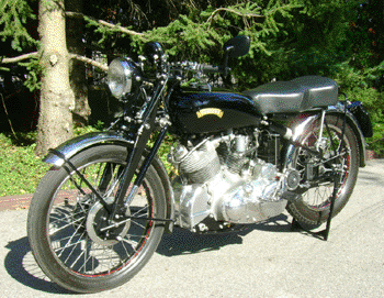 The Bar Hodgson Collection of rare and signicificant motorcycles includes many Vincent Motorcycles including this Rapide