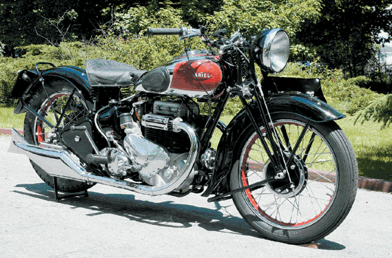 1938 Ariel Square Four, Restored by Tim Bardsley