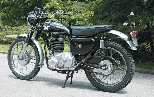 1960 Matchless 500 cc four stroke single Competition model