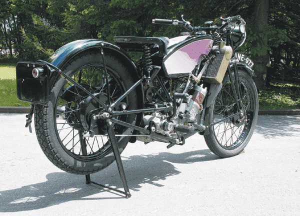 1928 Scott TT Replica, Restored by Andrew Bosson