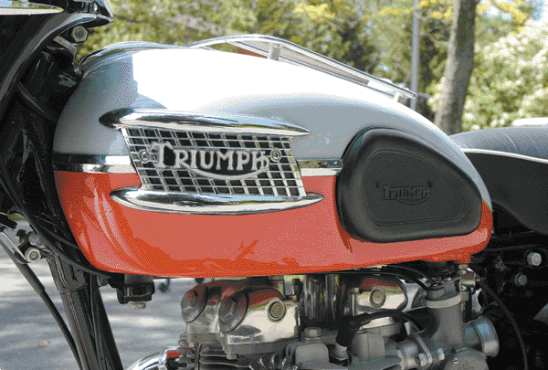 1959 Triumph Bonneville 650 cc 4-stroke twin