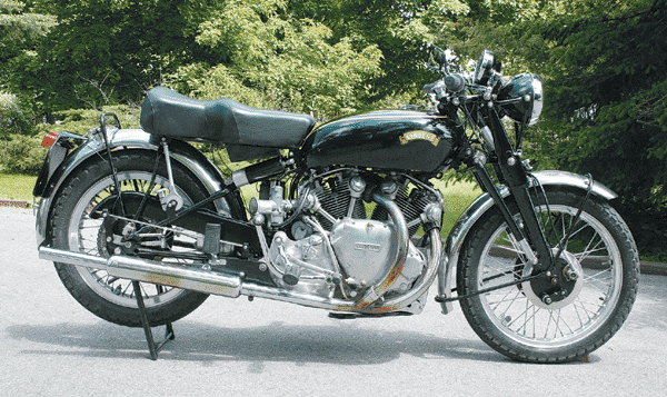 1953 Vincent Rapide, 1000 cc V-Twin