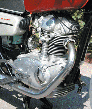Ducati Monza 1966 Engine Closeup